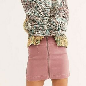 WE THE FREE Virgo Pink Micro and Ultra Mini Skirt